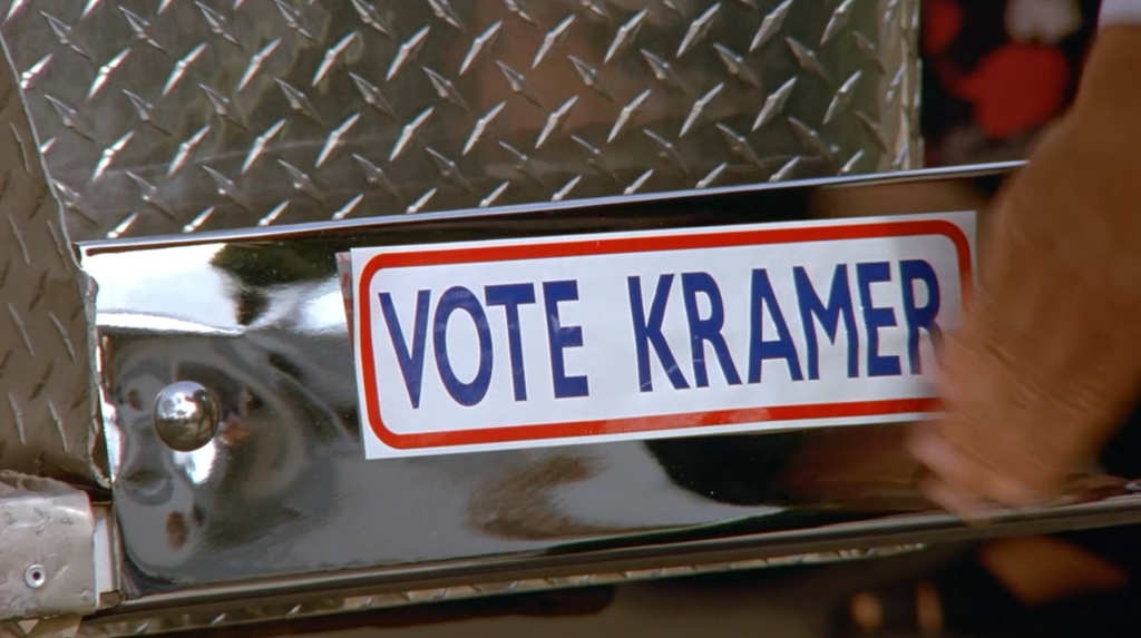 Vote Kramer Bumper Sticker | Seinfeld
