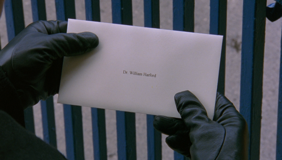 Dr. William Harford Letter Eyes Wide Shut
