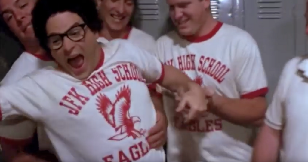 JFK High School Eagles Ringer Tee | Seinfeld