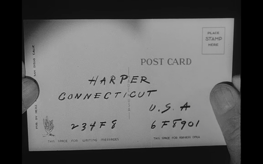 The Stranger Postcard