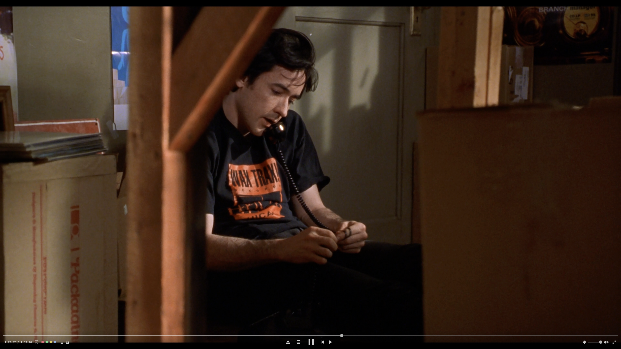 Wax Trax! Records T-Shirt | High Fidelity | ReplicaPropStore