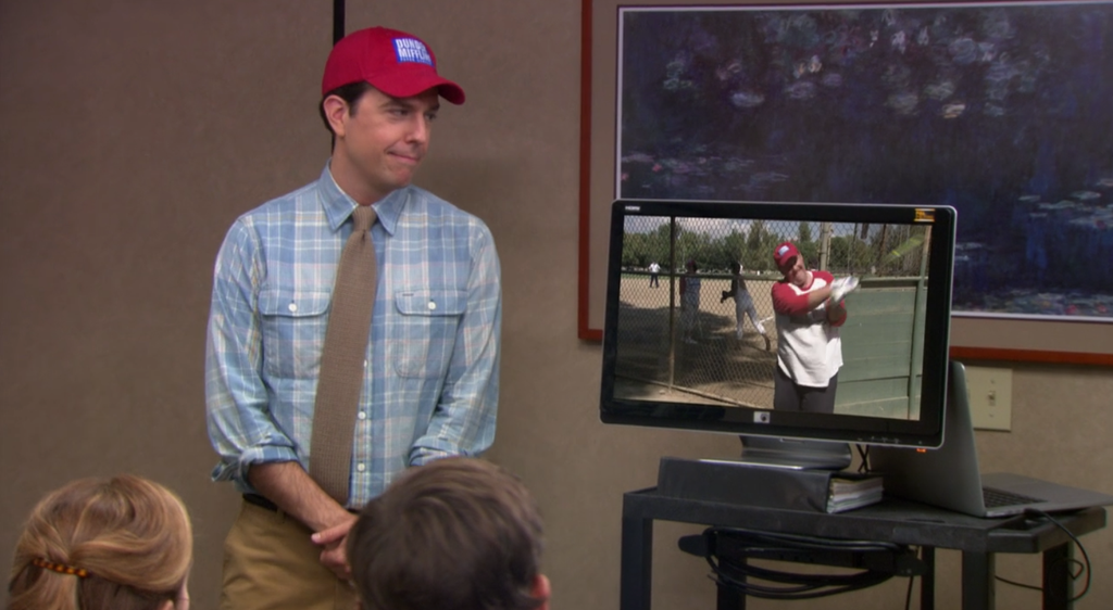 Dunder Mifflin Baseball Shirt | The Office