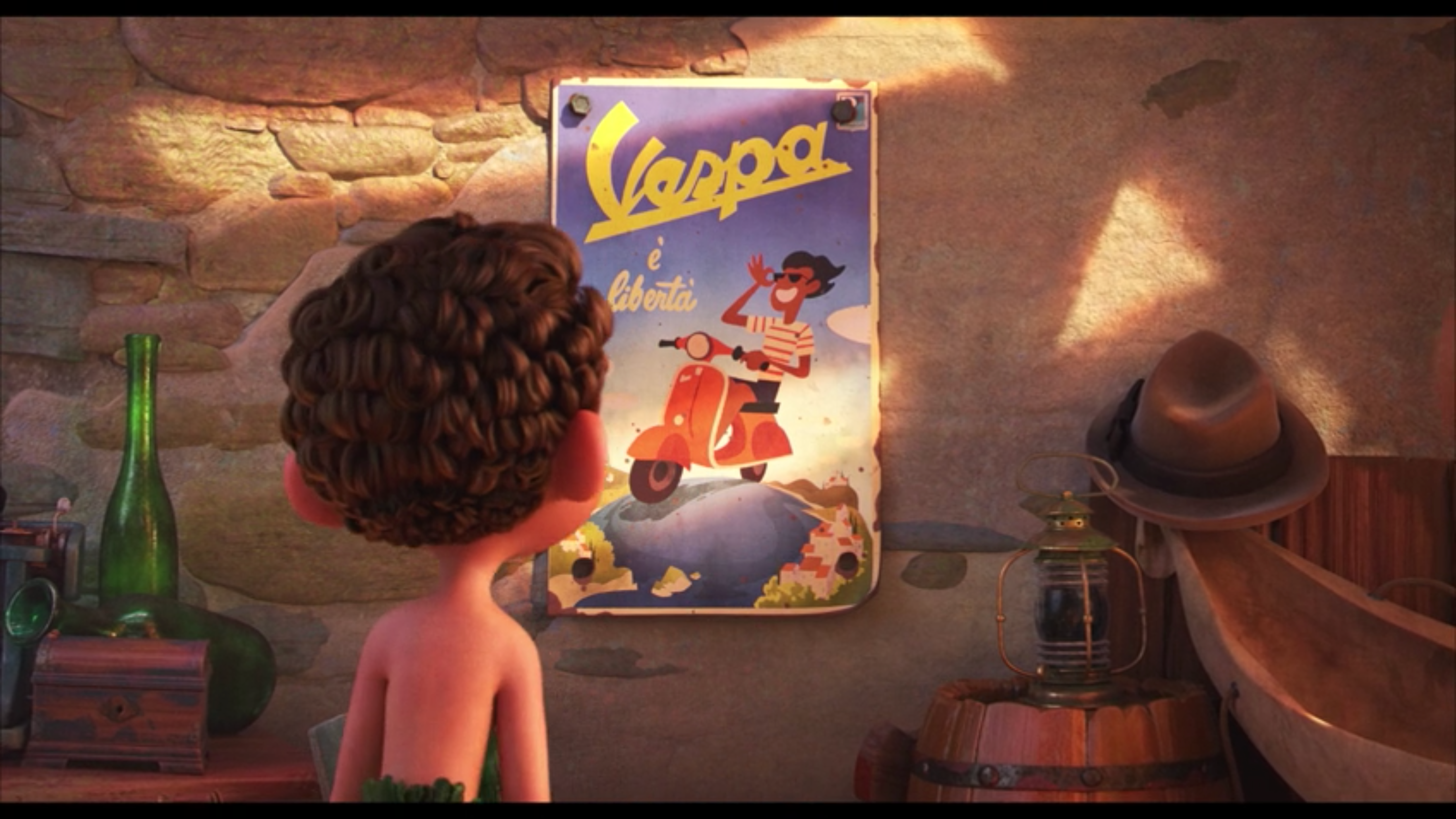 Vespa Poster | Luca | ReplicaPropStore