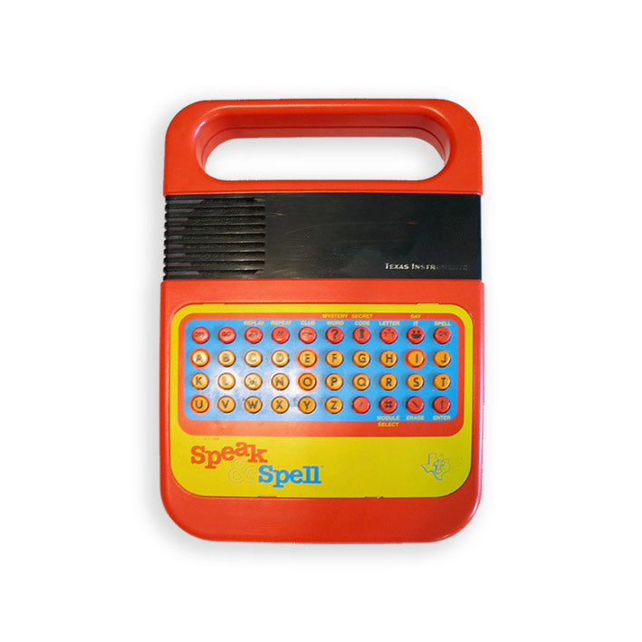 Speak&spellスピークスペル　テキサス　E.T ビンテージトイ Speak & Spell Vintage | E.T. the Extra-Terrestrial | ReplicaPropStore