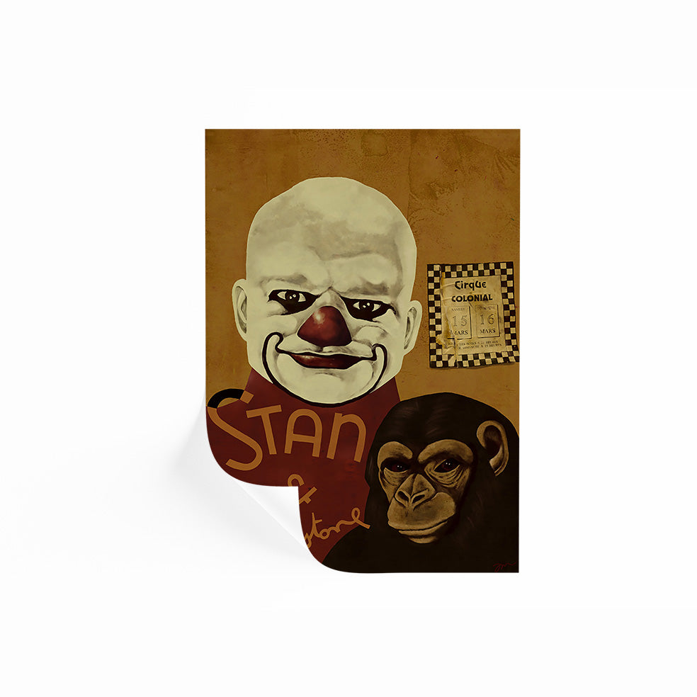 Stan & Livingstone Poster | Delicatessen