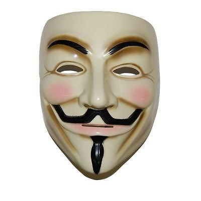 V For Vendetta Mask Anonymous Guy Fawkes - Replica Prop Store
