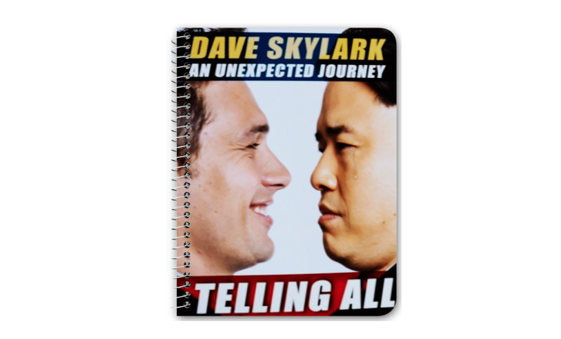 Dave Skylark An Unexpected Journey Notebook The Interview - Replica Prop Store
 - 1