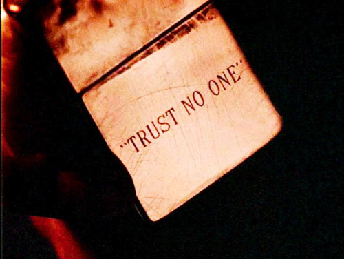 Trust No One Zippo Lighter | X Files