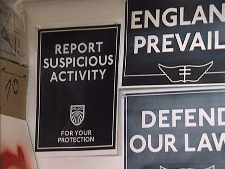Report Suspicious Activity Poster V For Vendetta