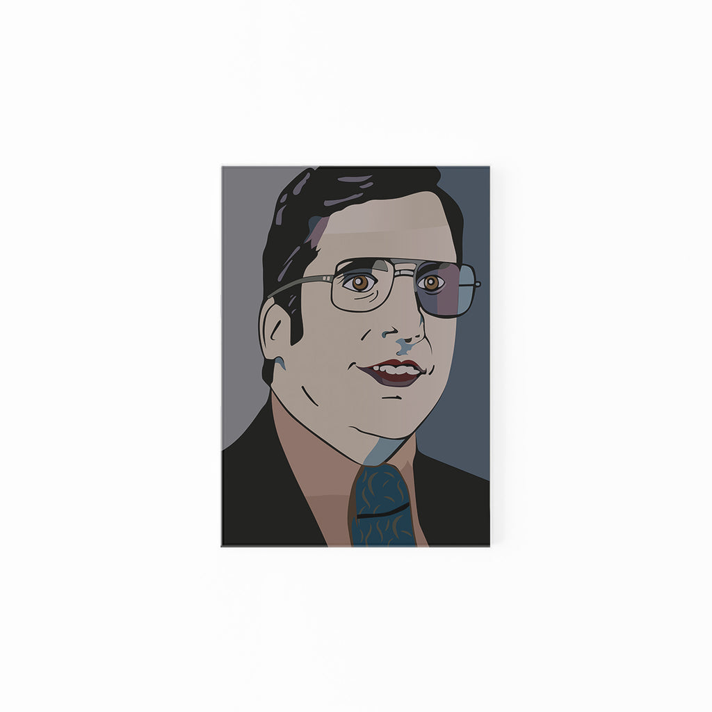 Brick Tamland Pop Art Portrait | Anchorman 2 The Legend Continues