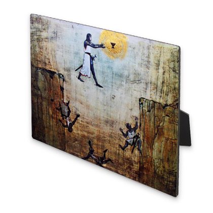 Grail Knight Leap Of Faith Wood Board Indiana Jones And The Last Crusade