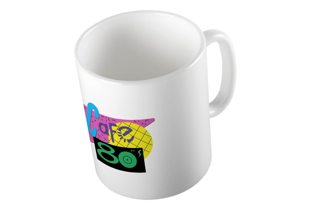 Cafe 80 Mug Back Of The Future BTTF - Replica Prop Store
