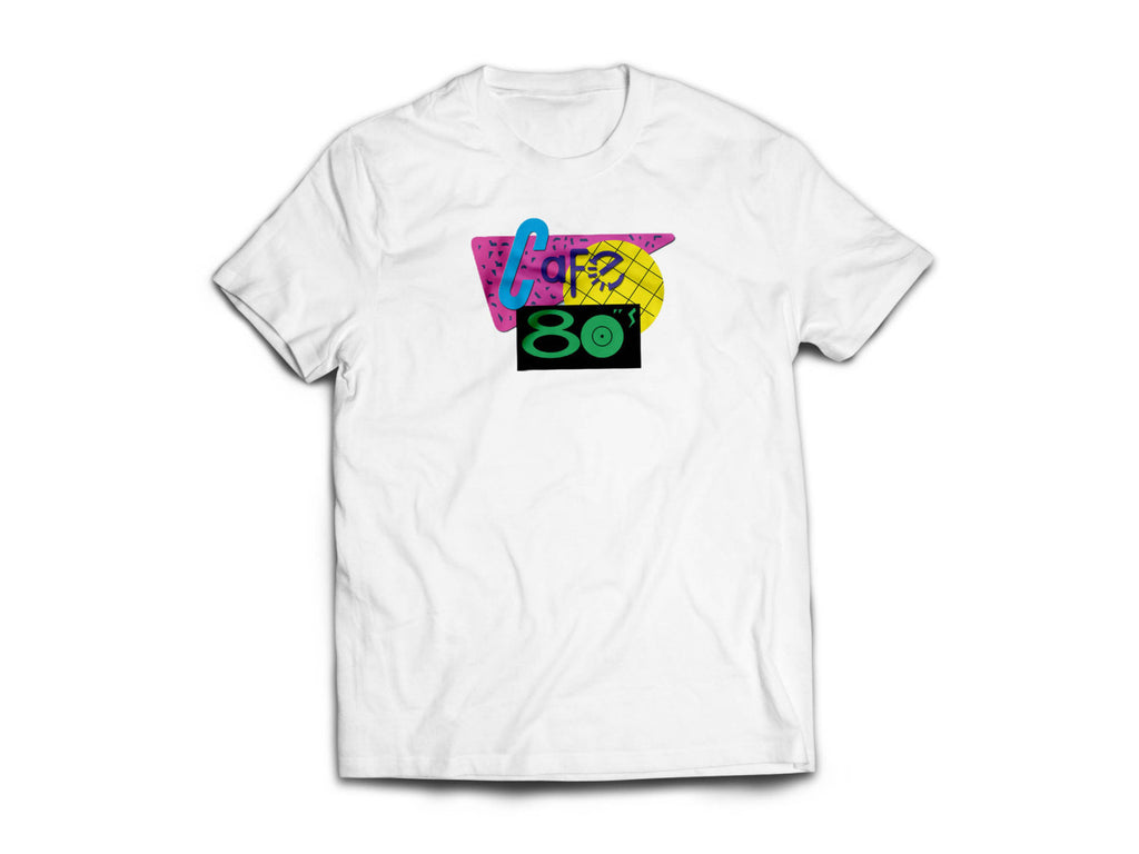 Cafe 80 T-Shirt Back To The Future BTTF - Replica Prop Store
