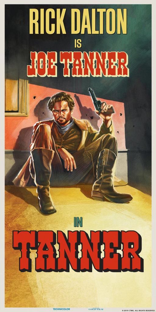 Tanner Poster | Once Upon A Time In Hollywood