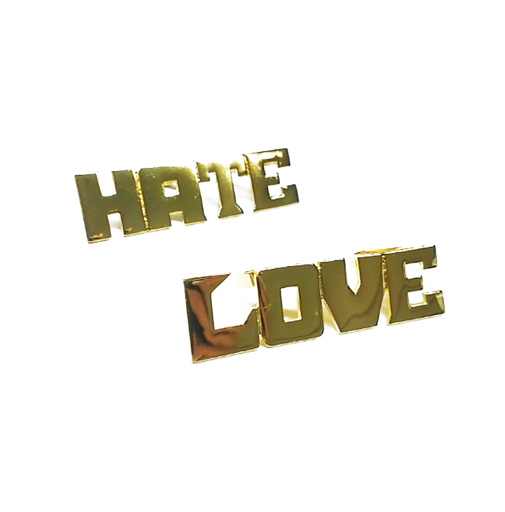 Love Hate Knuckles Set | Do The Right Thing | ReplicaPropStore