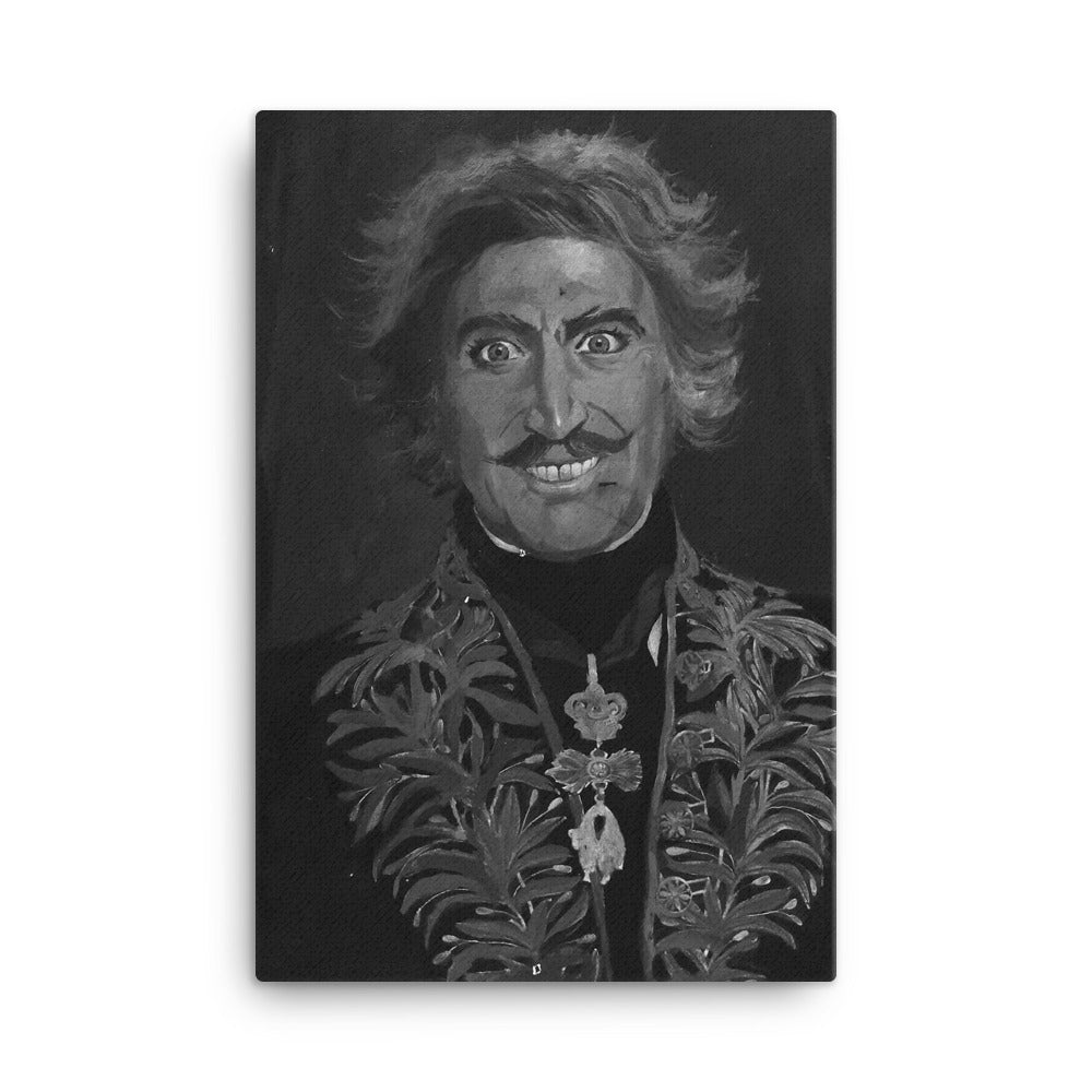 Young Frankenstein Smiling Painting Canvas