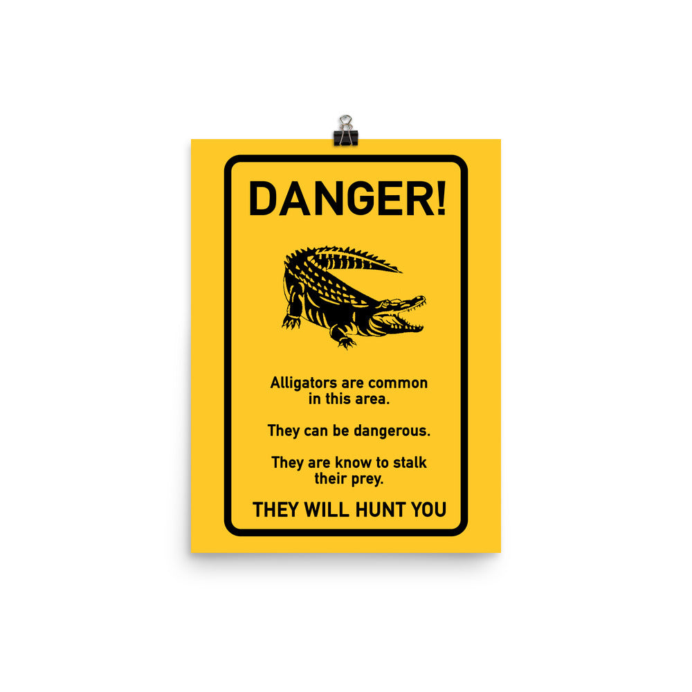 Danger Sing Poster Crawl Movie