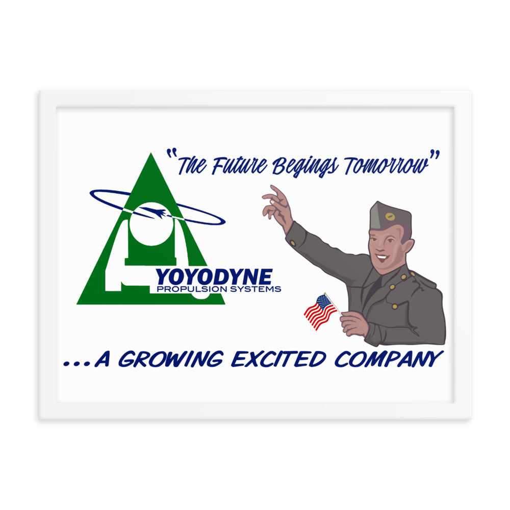 Yoyodyne Propulsion Systems Framed Billboard Poster