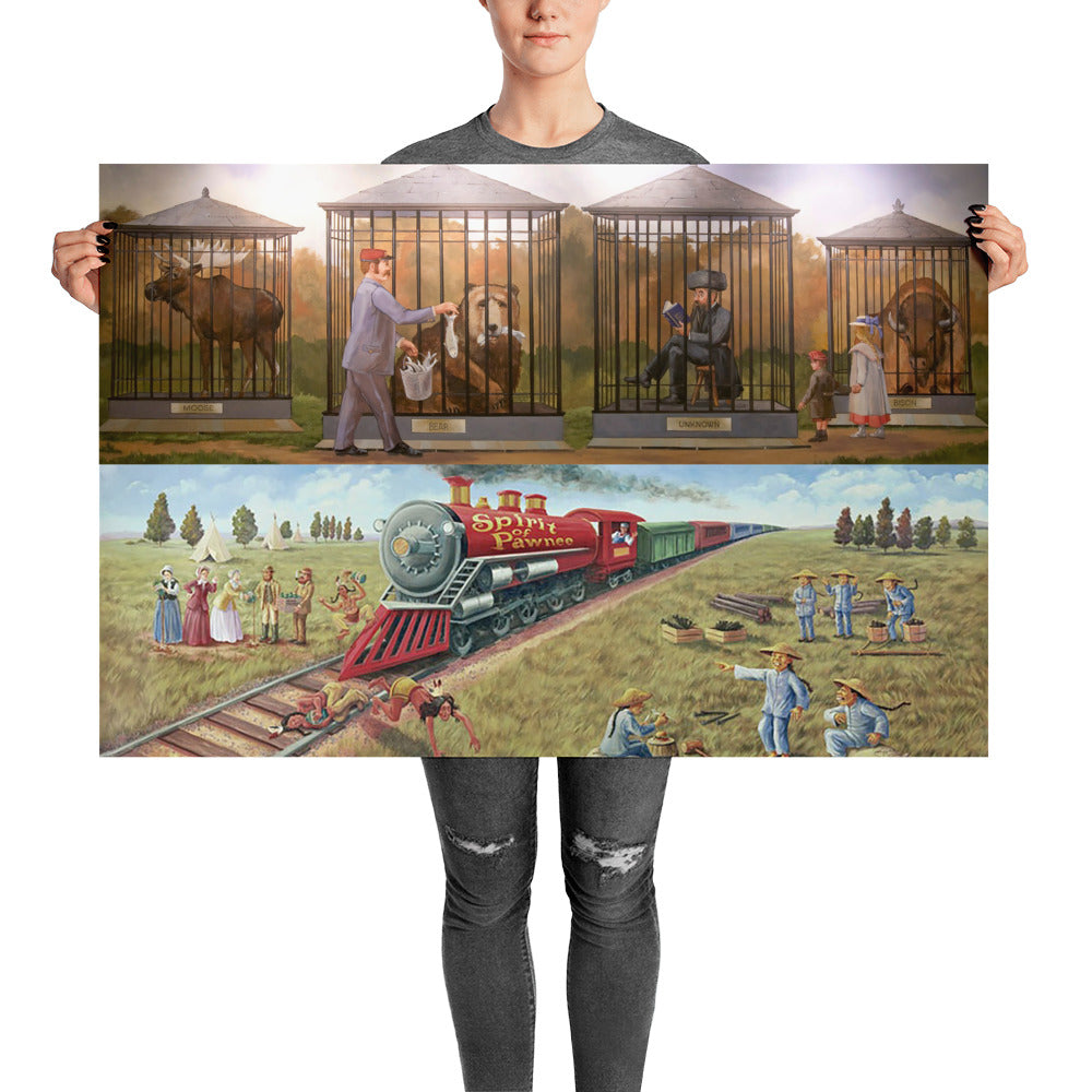 Spirit of Pawnee & Pawnee Zoo Poster