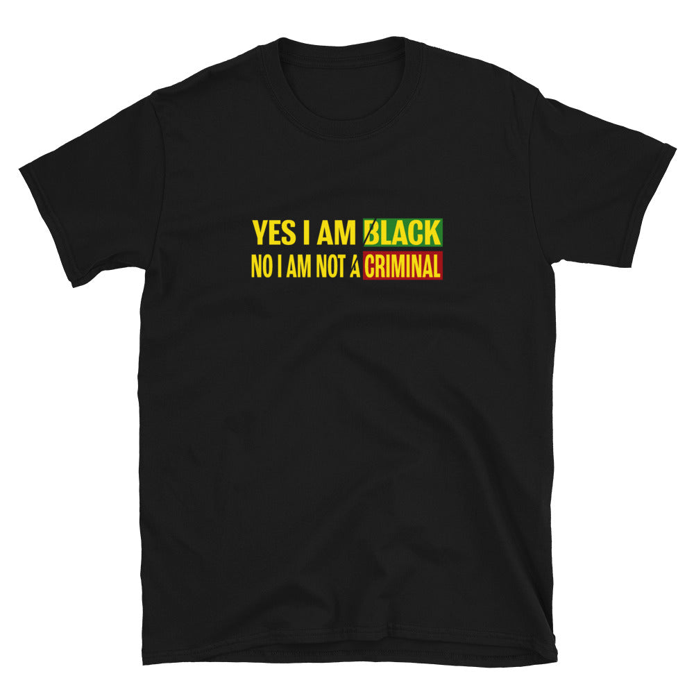 Do Not Arrest This Man Yes I Am Black No I’m Not A Criminal T-Shirt | Jerry Maguire