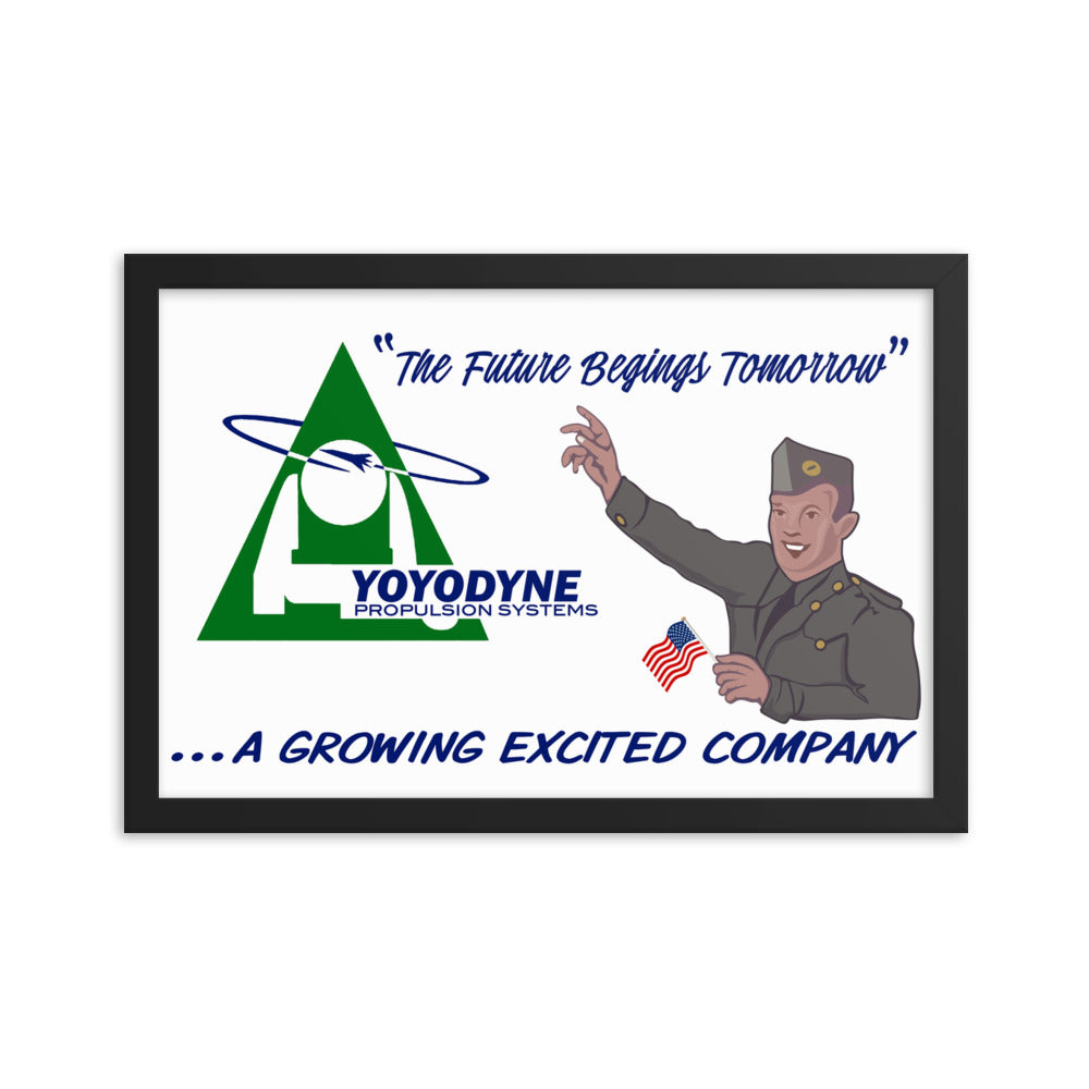 Yoyodyne Propulsion Systems Framed Billboard Poster