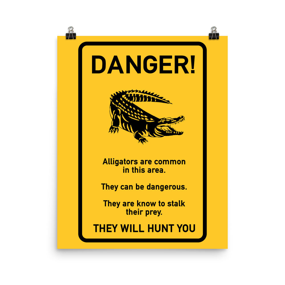 Danger Sing Poster Crawl Movie