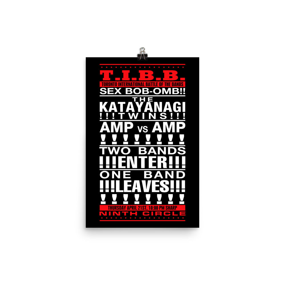 T.I.B.B. Poster Poster | Scott Pilgrim VS The World
