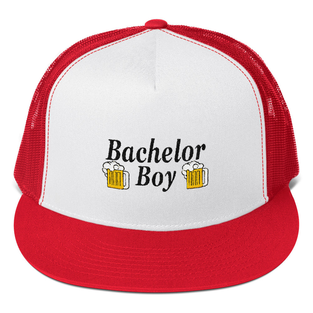 Bachelor Boy Trucker Cap Parks And Recreation