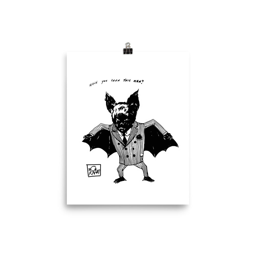 Have You Seen This Man Print | Batman