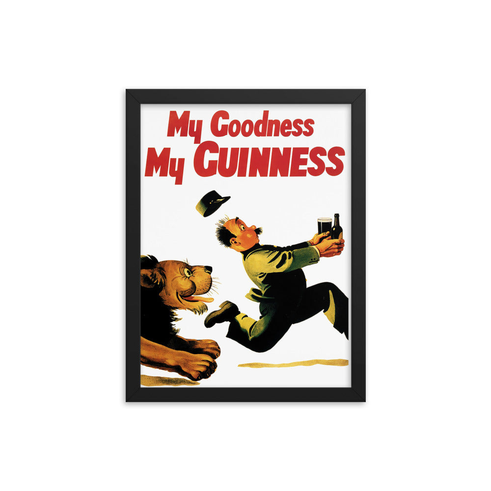 My Goodness My Guinness Framed Poster Poster