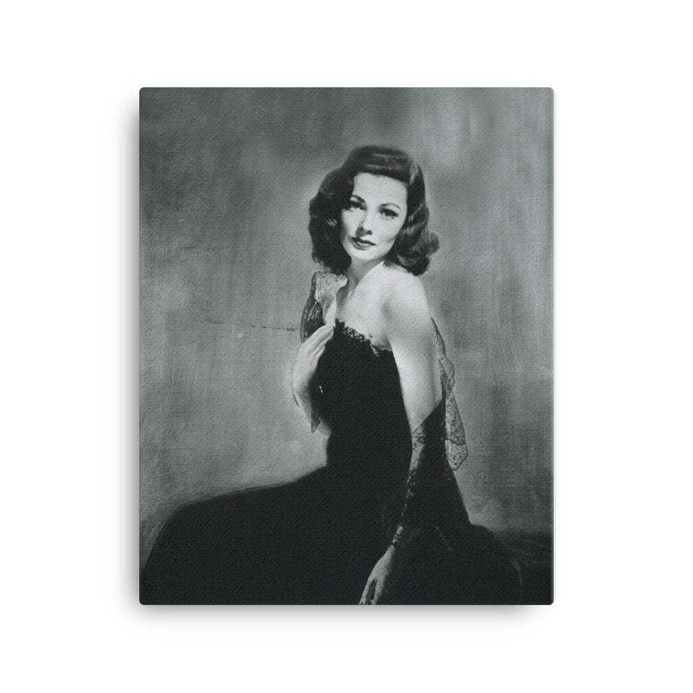 Laura Portrait Canvas