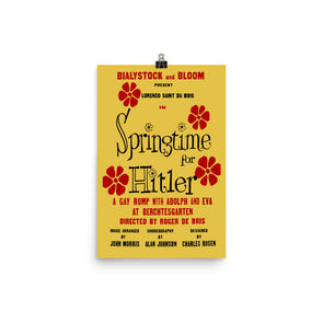 Springtime For Hitler Poster The Producers | ReplicaPropStore