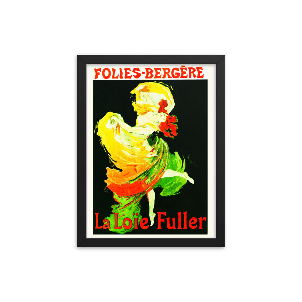 La Loie Fuller Framed Poster Friends