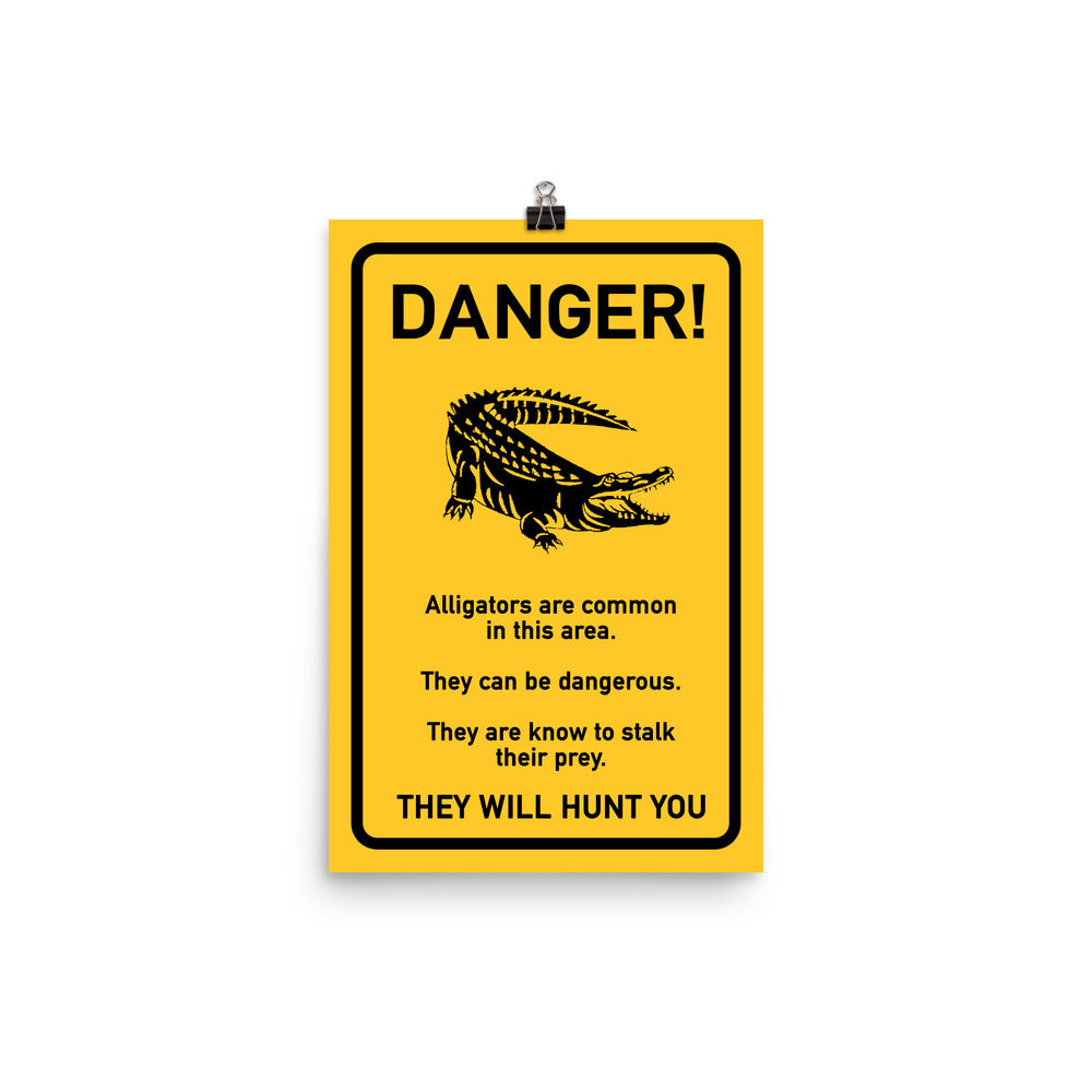 Danger Sing Poster Crawl Movie
