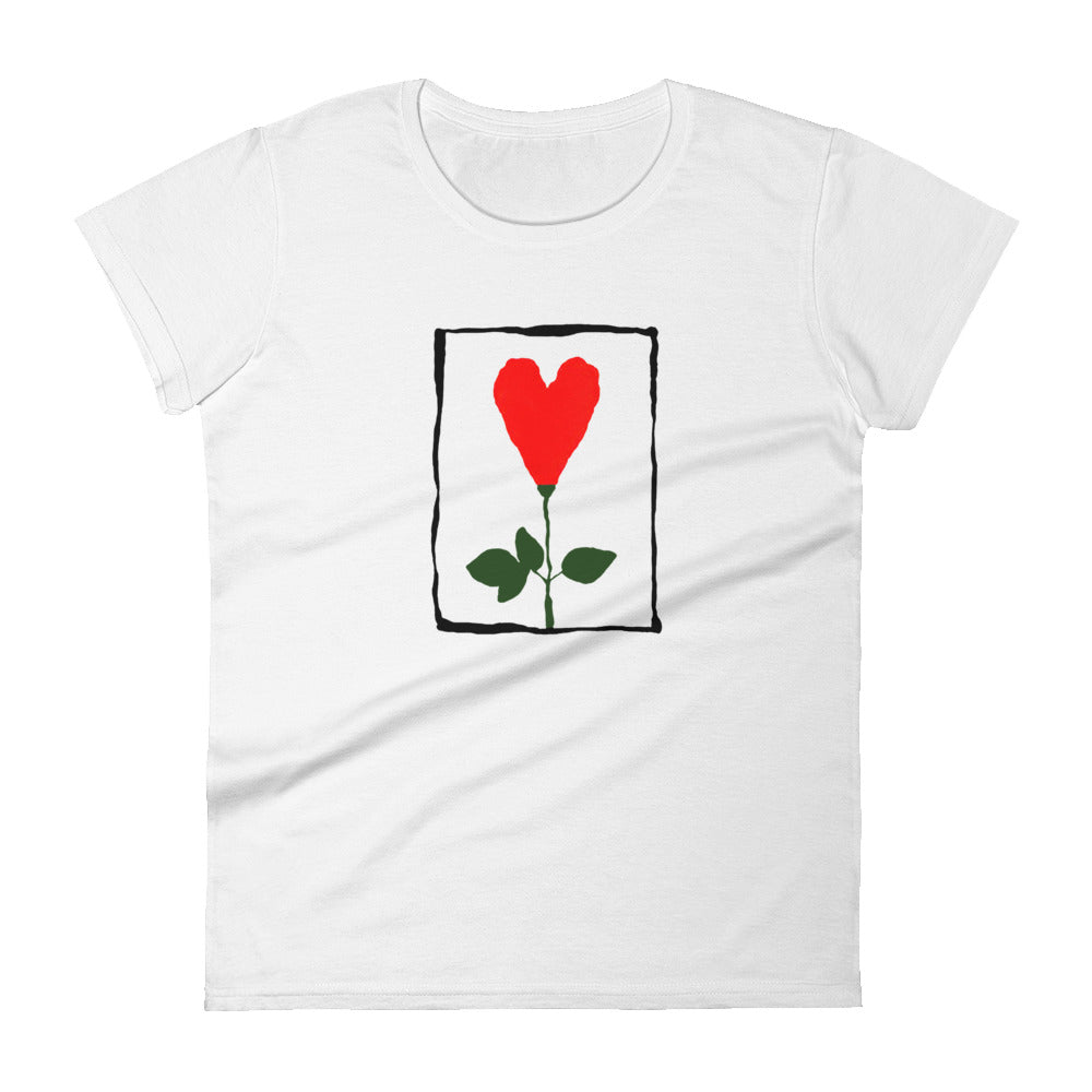 Heart Rose Women's T-Shirt | Friends