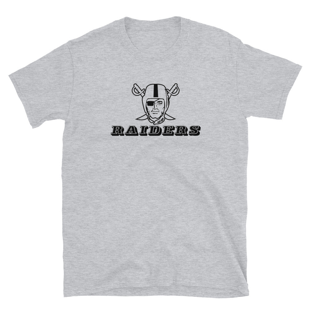 raiders logo t shirt