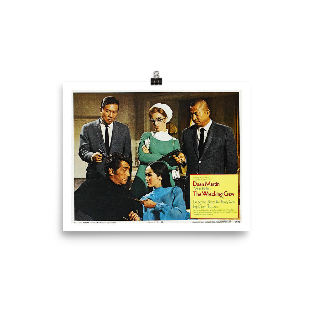 The Wrecking Crew Sharon Tate Poster | Once Upon A Time In Hollywood