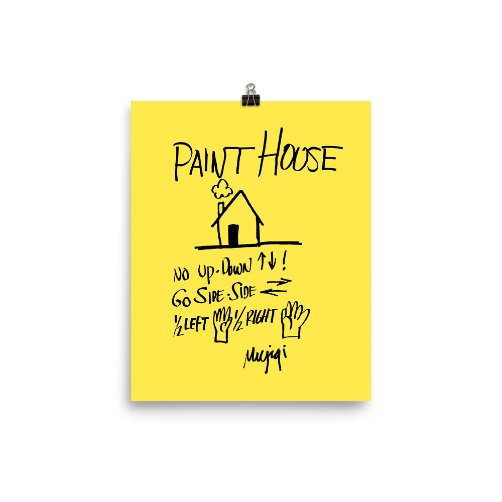 Paint House Poster Karate Kid