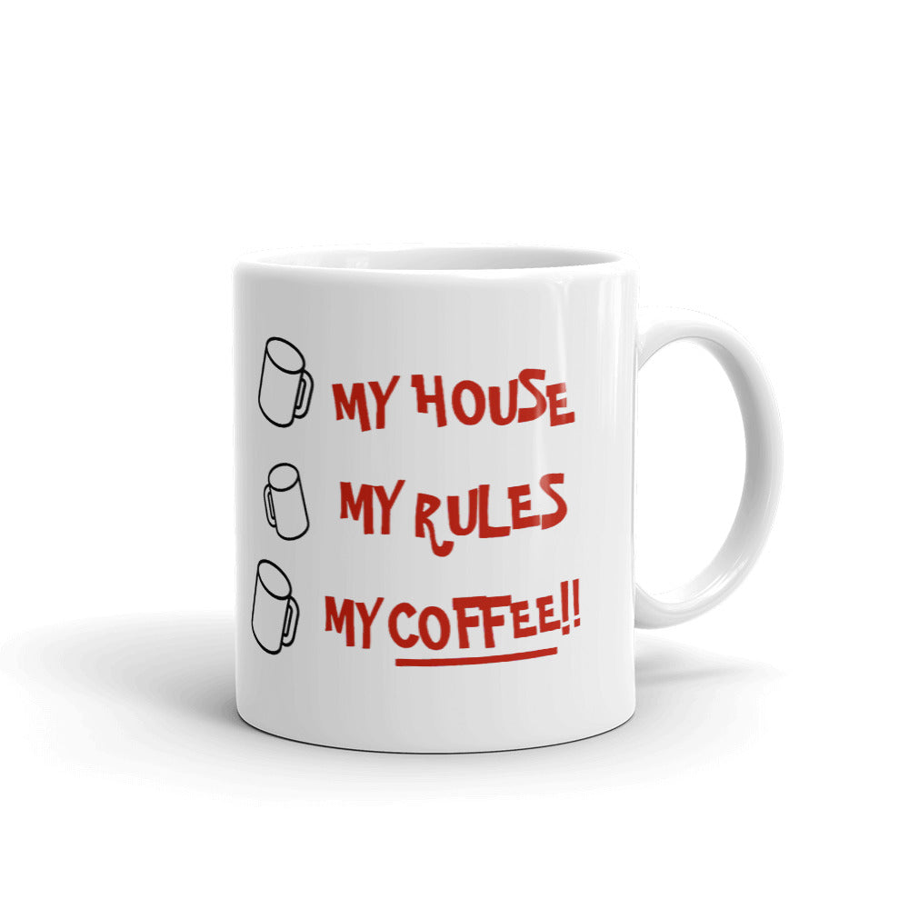 My House My Rules My Coffee Mug Knives Out