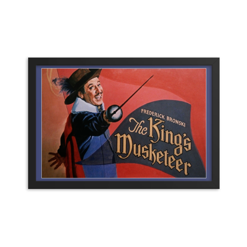 The King's Musketeer Framed Poster To Be Or Not To Be