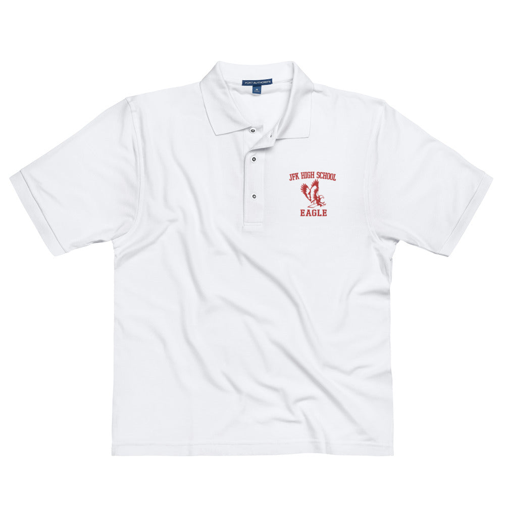 JFK High School Eagles Embroidered Polo Shirt