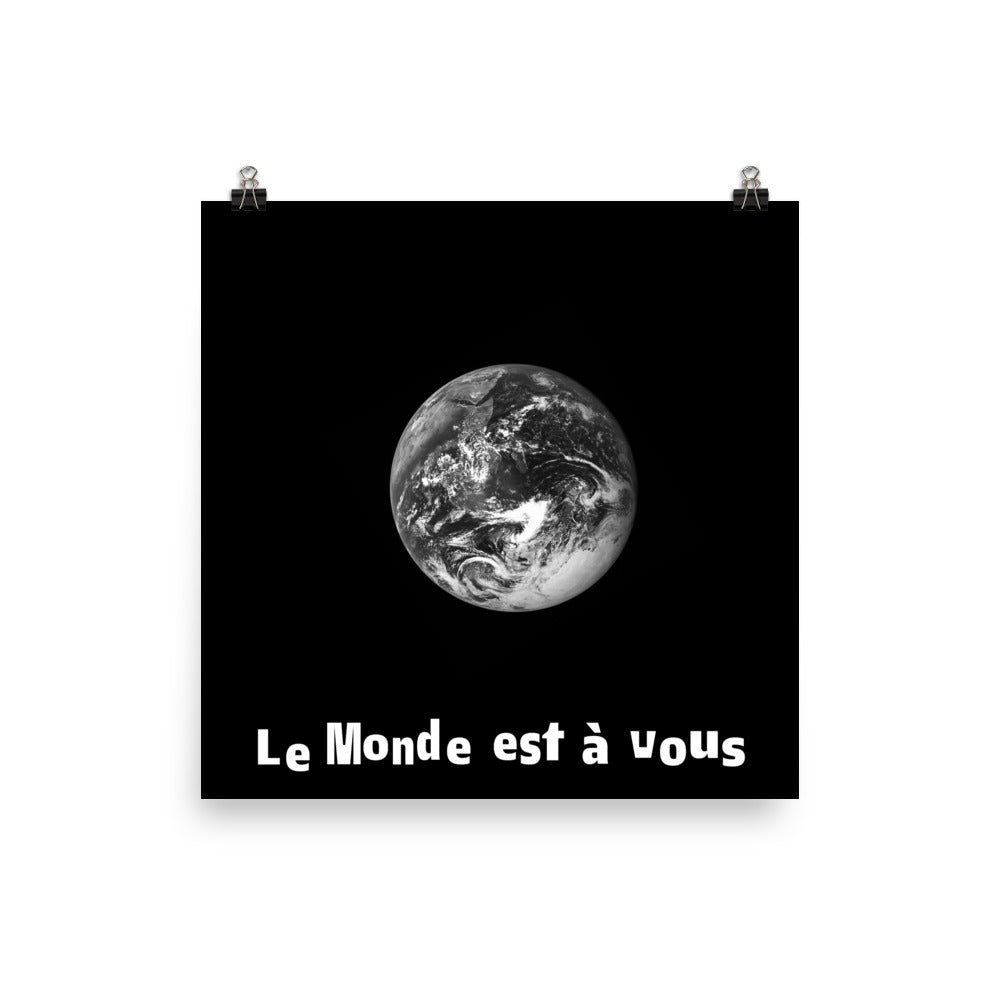 Le Monde Est A Vous Poster La Haine