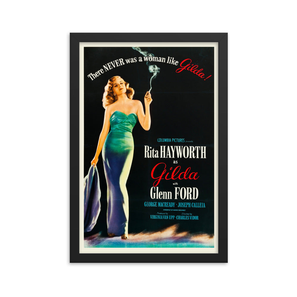 Gilda Framed Poster Mulholland Drive