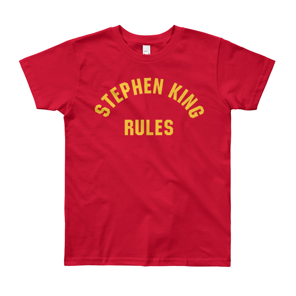 Stephen King Rules Youth T-Shirt | The Monster Squad