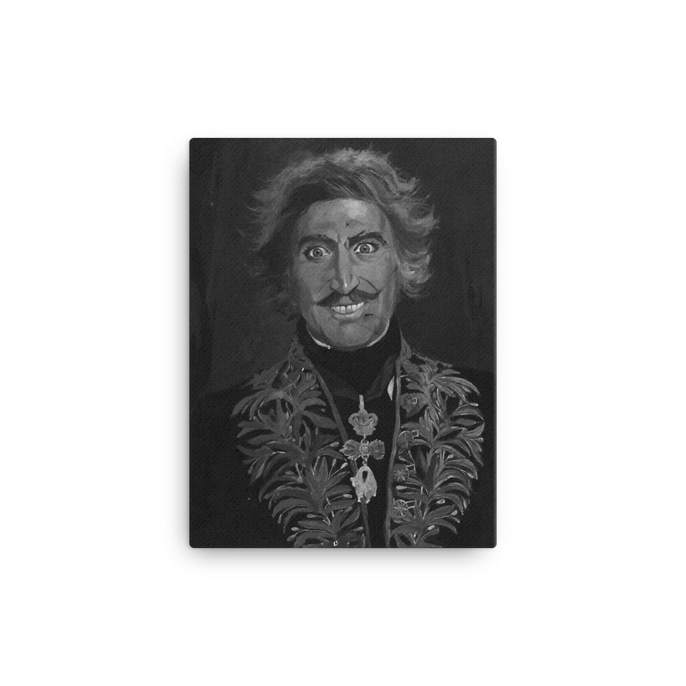 Young Frankenstein Smiling Painting Canvas