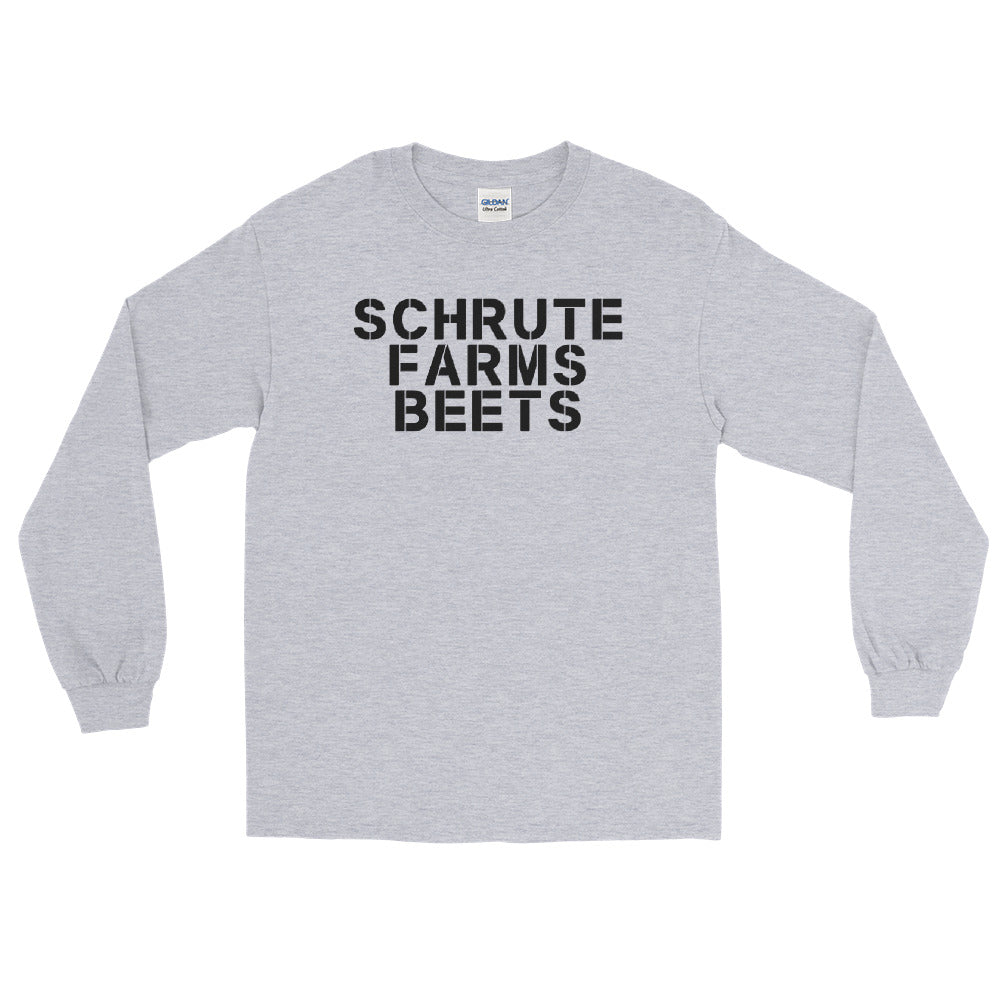Schrute Farm Beets Long Sleeve T-Shirt | The Office