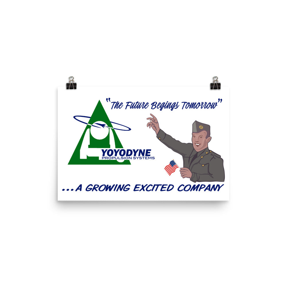 Yoyodyne Propulsion Systems Billboard Poster