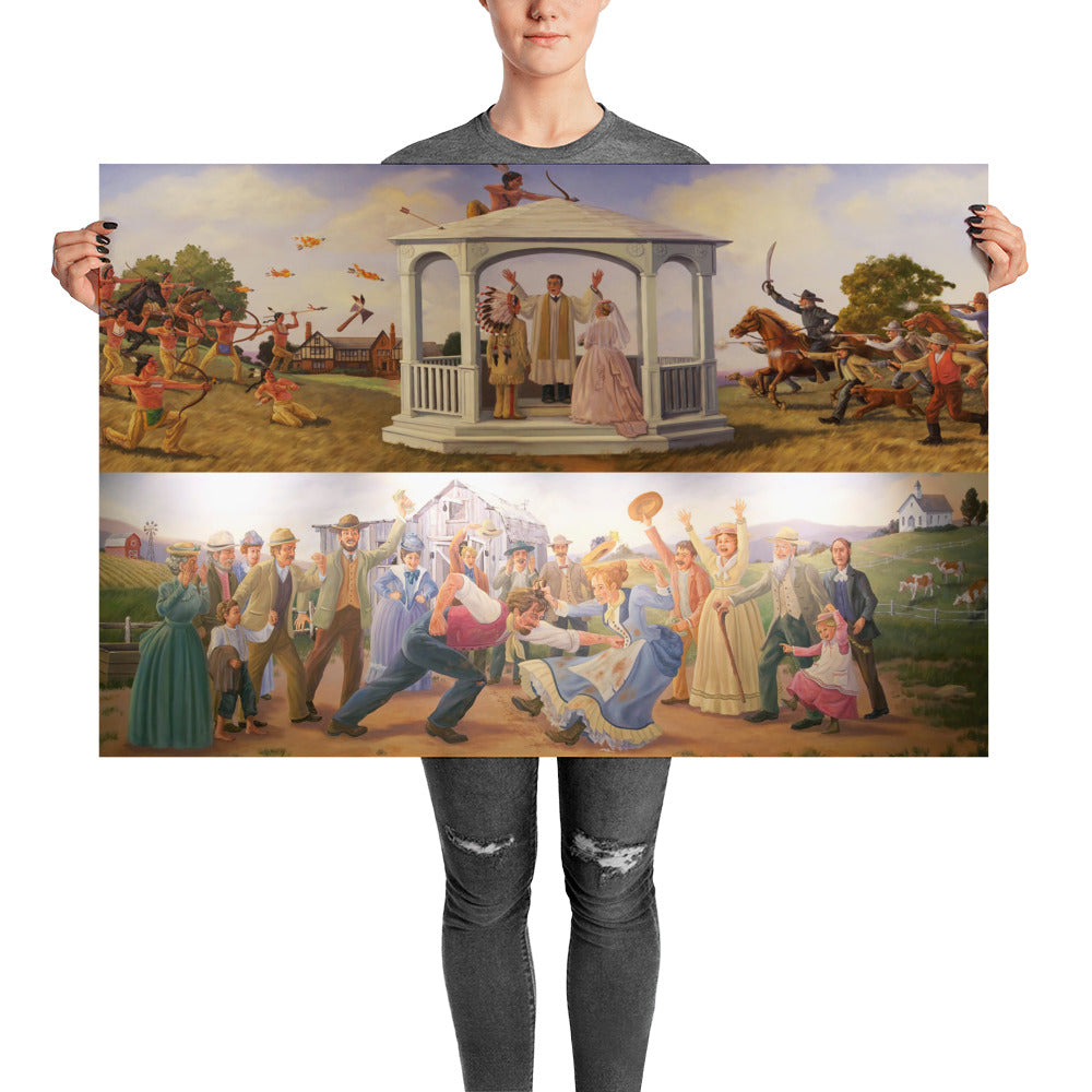 Wedding at Turnbull Mansion & Sunday Boxing Poster