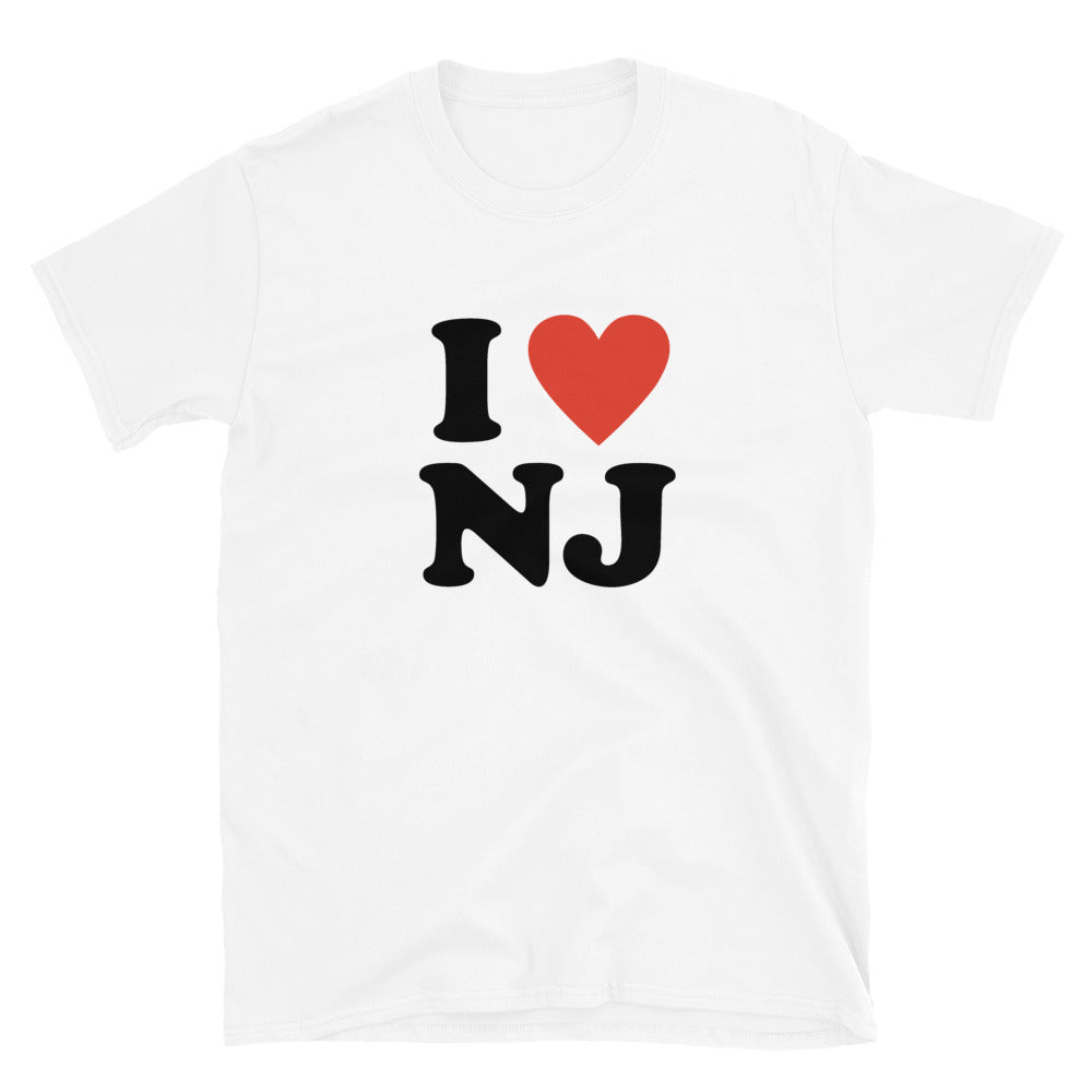 I Love New Jersey Unisex T-Shirt
