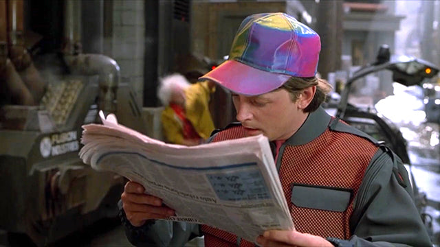 Back To The Future II McFly Cap